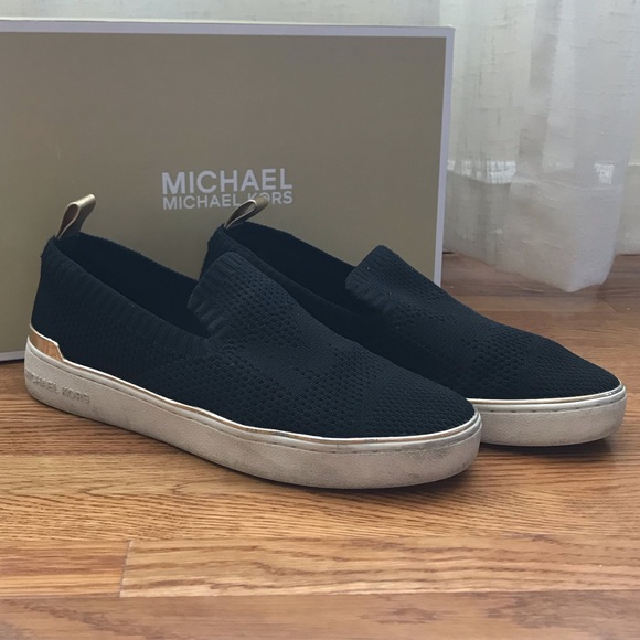 MICHAEL Michael Kors Shoes - Michael Kors Black Slip On Shoes